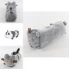 Cute Plush Cat Pencil Case With Large Capacity For Students And Stationery Organization