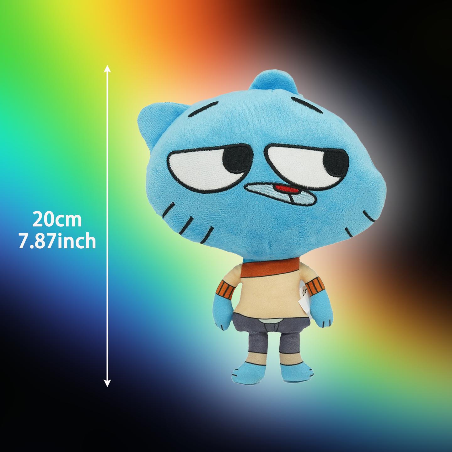 Treasuringu Tawog Pluche Speelgoed Grappige Gumball Anais Darwin Knuffelpop Schattig Cartoonfiguur Pluche Speeltje Verjaardagscadeaus