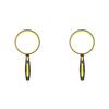2X Portable Yellow Magnifying Glass 110Mm Diameter Lens Is Suitable For Reading Books And Newspapers For The Elderly