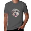 Cute Dog Schnoodle Tshirt Sporty Breathable Short Sleeve Tshirt
