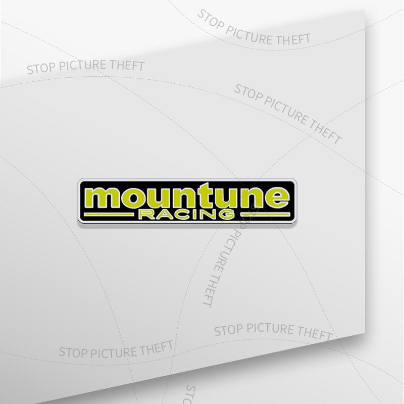 1Pcs 3D Metal Mountune Performance Racing Logo Emblem Car Rear Tail Bumper Trunk Sticker For Ford Focus Fiesta Mondeo Kuga Puma