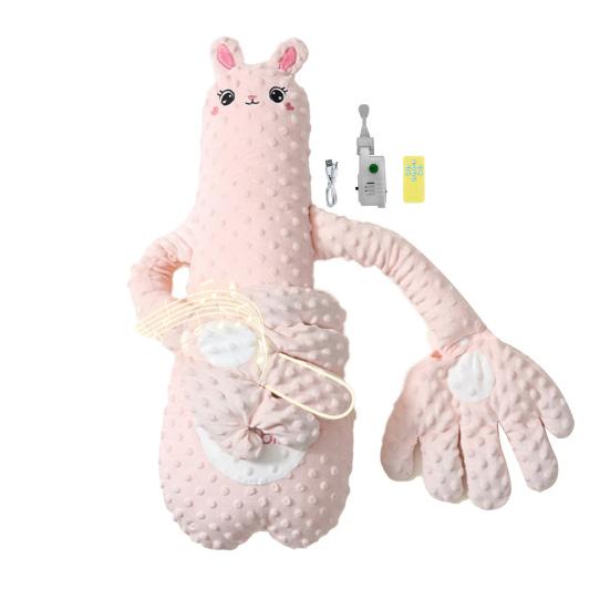 Baby Patting Pillow Baby Soothing Sleep Aid with 3 Modes Remote Control Baby Sleep Promoter for Gentle Patching White Noise