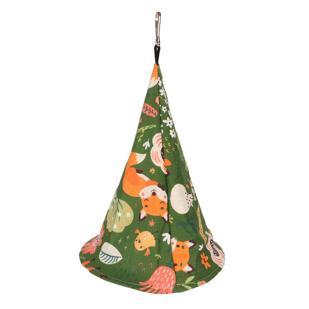 Bird Tent Soft Breathable Washable Cotton Sleeping Bed Hanging Bird Hammock Nest for Parrot Budgie