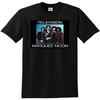 Men's Bbif Television Marquee Moon Vinyl Cd Cover Or White T-Shirts Black