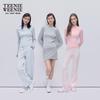Teenie Weenie Women's Ribbed Half-Turtleneck Base Layer Top
