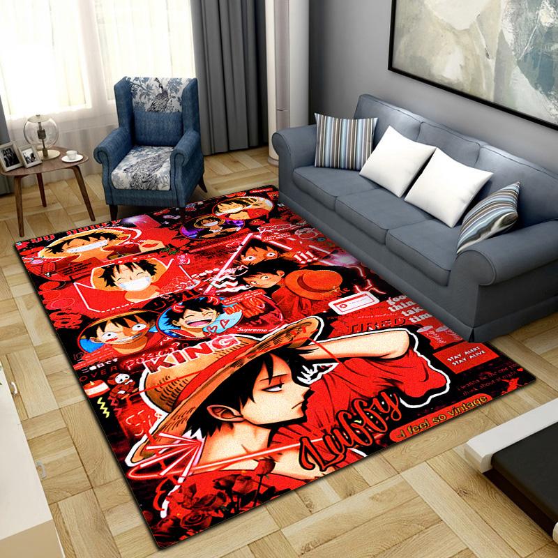 Luffy Washable Non-Slip Rug Carpet Larget Floor Mat Bedroom Home Decor LXR140