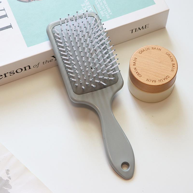 

Nordic Style Cushion Comb for Girls - Smooth & Curl, Large Board, Student Massage & Straight Hair Comb