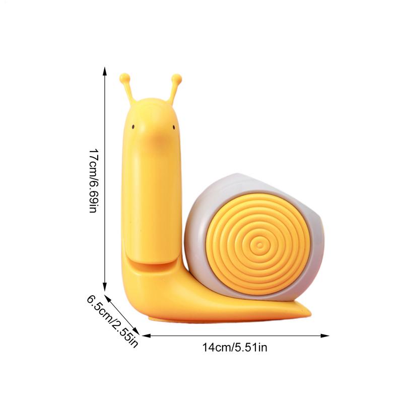 Table lamp cartoon cute LED night light 2 in 1 snail pen holder table lamp USB charging cute animal snail table lamp