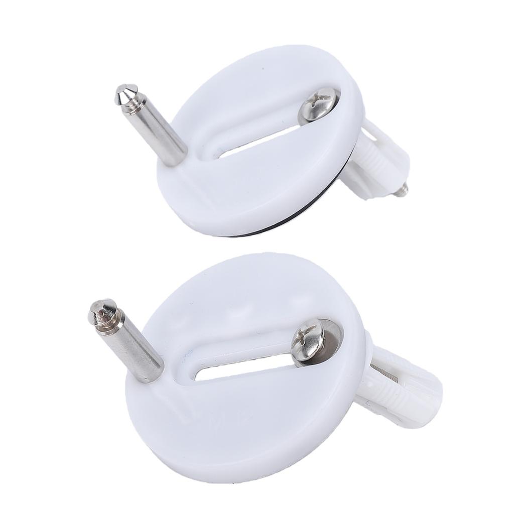2 Pcs Toilet Seat Hinge Fixings Stainless Steel Toilet Seat Hinge Bolts Screws Kit Maintenance Accessories