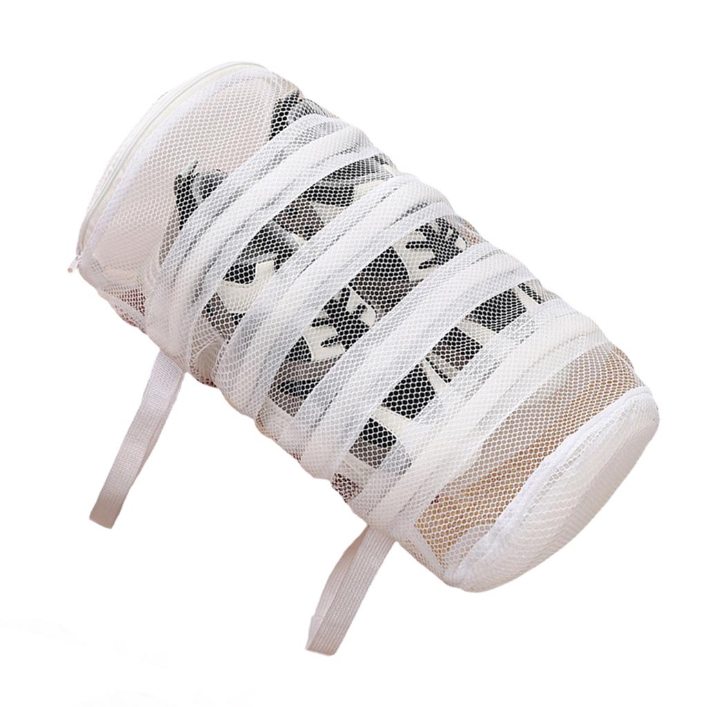 Schuhwaschmaschinenbeutel Doppelt Robuste Netzdesigns Passend für Sneaker bis Größe 13 Schützende Sportschuhe und Flache für den täglichen Gebrauch