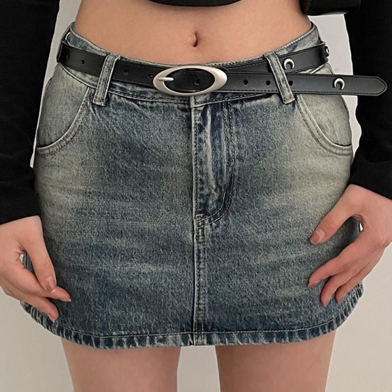 Belt Women's Buckle Adjustable Decoration With Skirt Suit Simple Thin Belt Sweater Waist Korean Style Decorative Belt