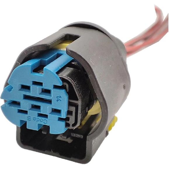 

automotive wire connectors 5Pin Automotive Fuel Pump Socket Inject Transducer Electronic Connector Wiring Harness Fit Compatible 1928405159 Car 1 Pc