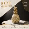 Compact Desktop Size Modern Pineapple Tabletop Decor  Study Room Cabinet Decor