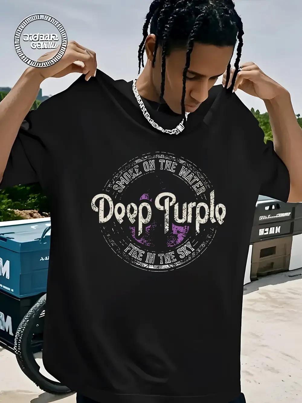 Deep Purple Band Graphic T-shirt - Lightweight XXL