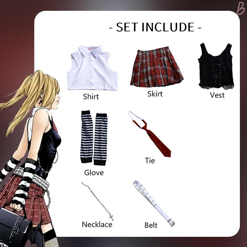 MisaMisa Cosplay Costume JK Carnival Anime Halloween Party Costumes Masquerade Women Uniform