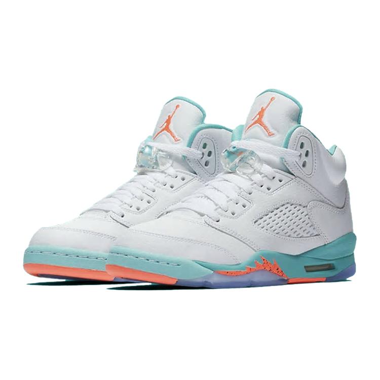 Jordan 5 Retro Light Aqua GS 440892-100