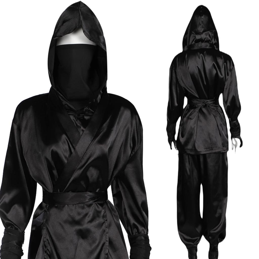 Ninja Cosplay Teatru de epocă Autentic Mărime Ninja [kitamurasyokai] Costume, Dramă, Eveniment, Costume, Adult, (Negru, S)