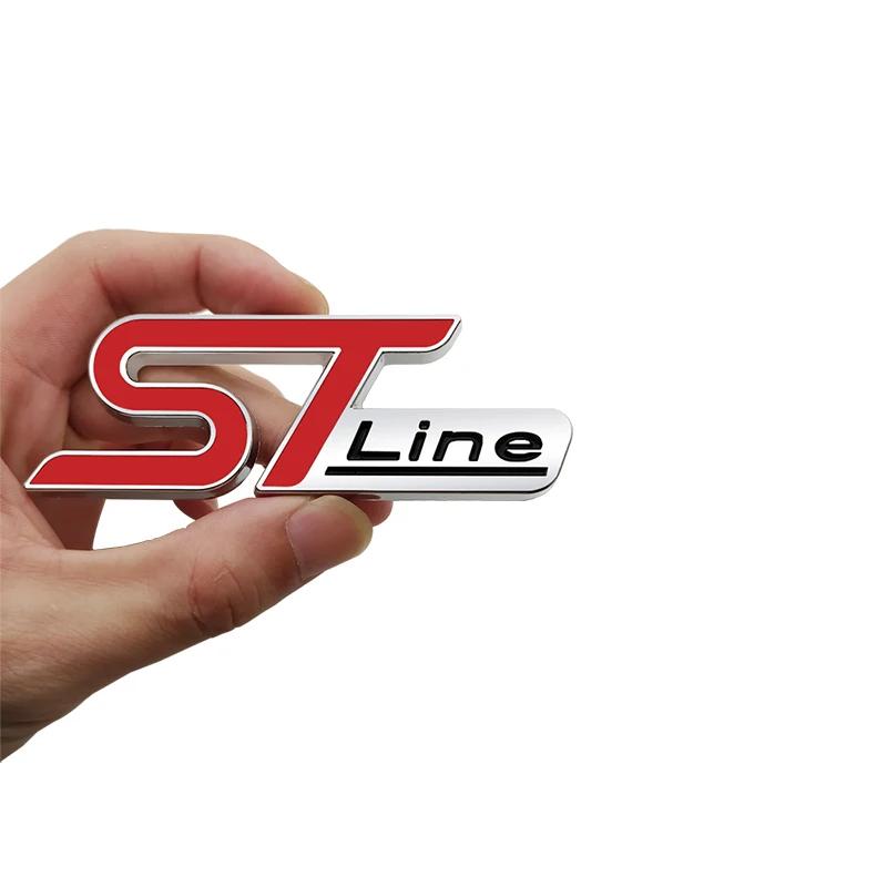 3D Metal Car Emblem Decal Auto Grille Badge For Ford ST Line Fiesta Focus Edition Car KUGA Mondeo Ecosport Auto Accessories