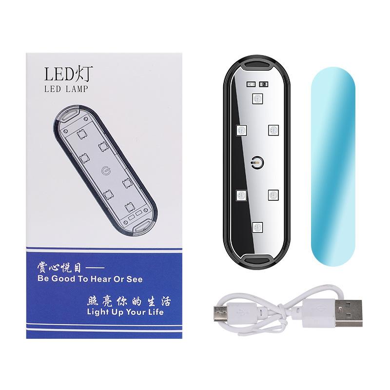2025 Car Door Lights Infrared Sensor LED Light Magnetic USB Charging Warning Signal Lamp Anti-collision Emergency Lights 150mAh