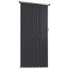 Vidaxl Szopa Ogrodowa, Antracyt, 118,5X97X209,5 Cm, Stal Galwanizowana