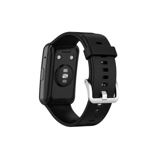1 Sett Klokkereim Myk Justerbar Silikon Armbånd Erstatning for Huawei Watch Fit (TIA-B09/TIA-B19)