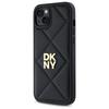 Dkny Dkhcp15Mpqdslk Iphone 15 Plus 6.7  Czarny/Black Quilted Stack Logo