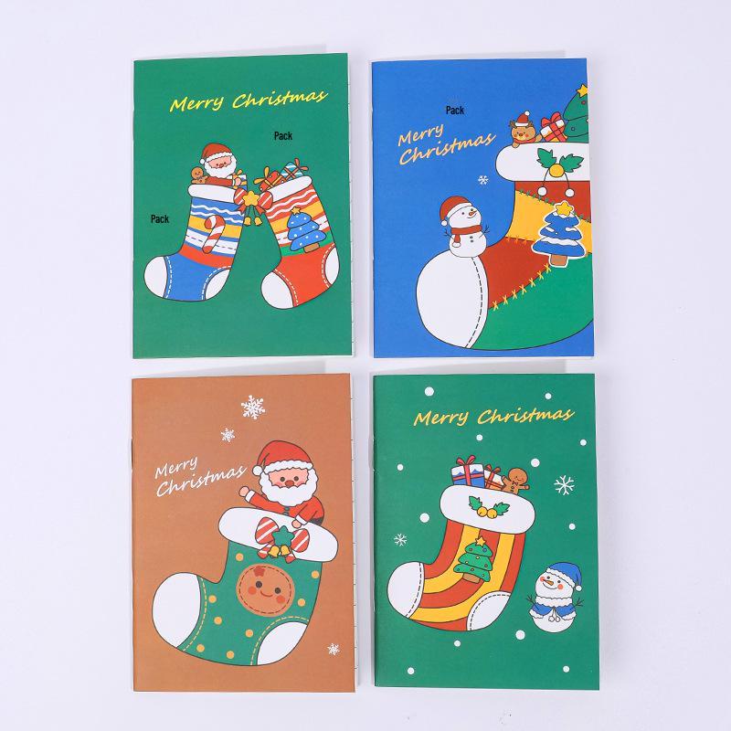 

Korean Cute Cartoon Pocket Notebook - Small Christmas Gift Random Single Series Pattern