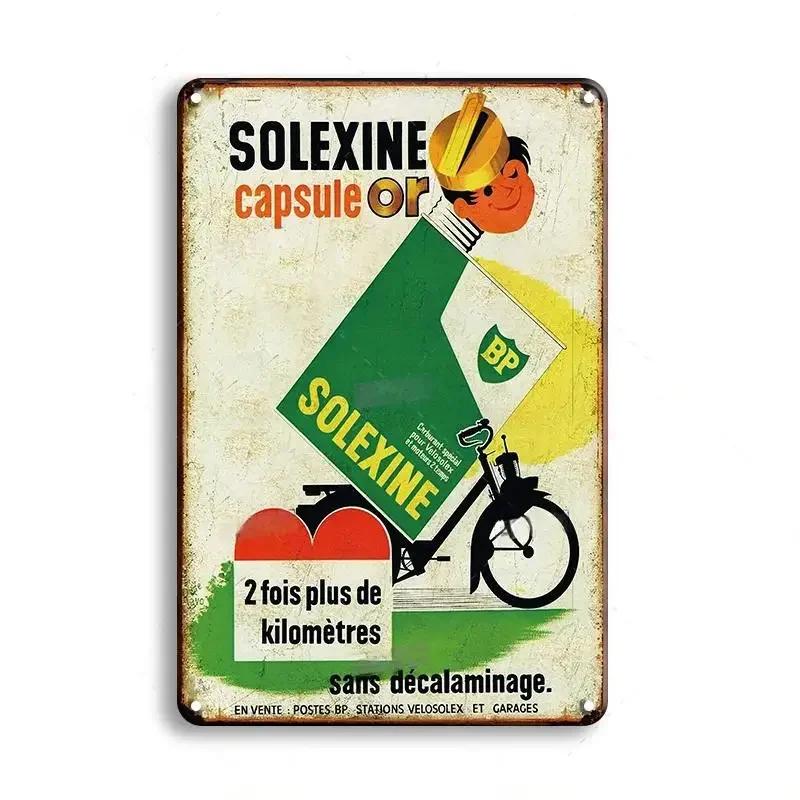 Vintage Motocykl Dekorativní Kovová Deska Plakát Rezavá Ošuntělá Plechová Značka Garáž Bar Nástěnná Dekorace Řemesla Plaketa Plechové Značky