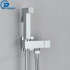 Chrome Handheld Toilet Bidet Faucet Stainless Steel Bidet Shower Hygienic Shower Wall Shower Woman Cleaner Cold Water Only
