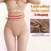 Women's High-Waisted Mesh Thong Shapewear with Tummy Control and Butt Lift