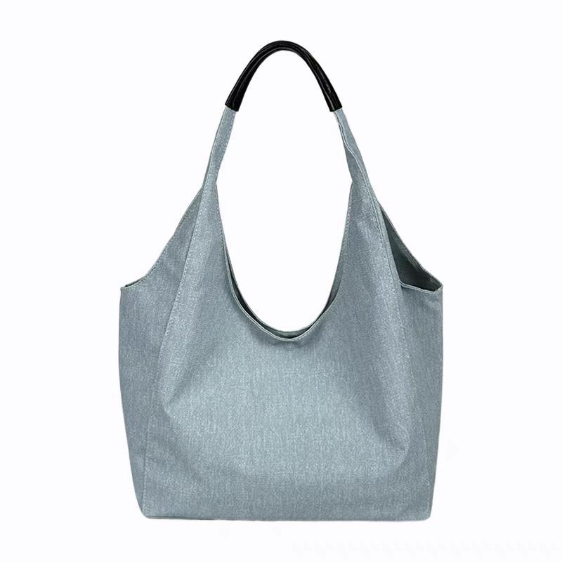 

Korean Lazy Wind Denim Canvas Bag Women s 2025 New Large Capacity Tote Bag College Style Commuter Class Bag светло-синий