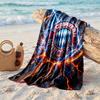 Asciugamano da Spiaggia in Microfibra con Stampa Bayern Monaco Asciugatura Rapida Assorbente Grande Asciugamano per Spiaggia Nuoto Viaggio