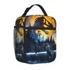 Jurassics Dinosaurs Attack Worlds Insulated Lunch Bags Covert Mission Rebirth Food Container Bags Portable Thermal Cooler Lunch