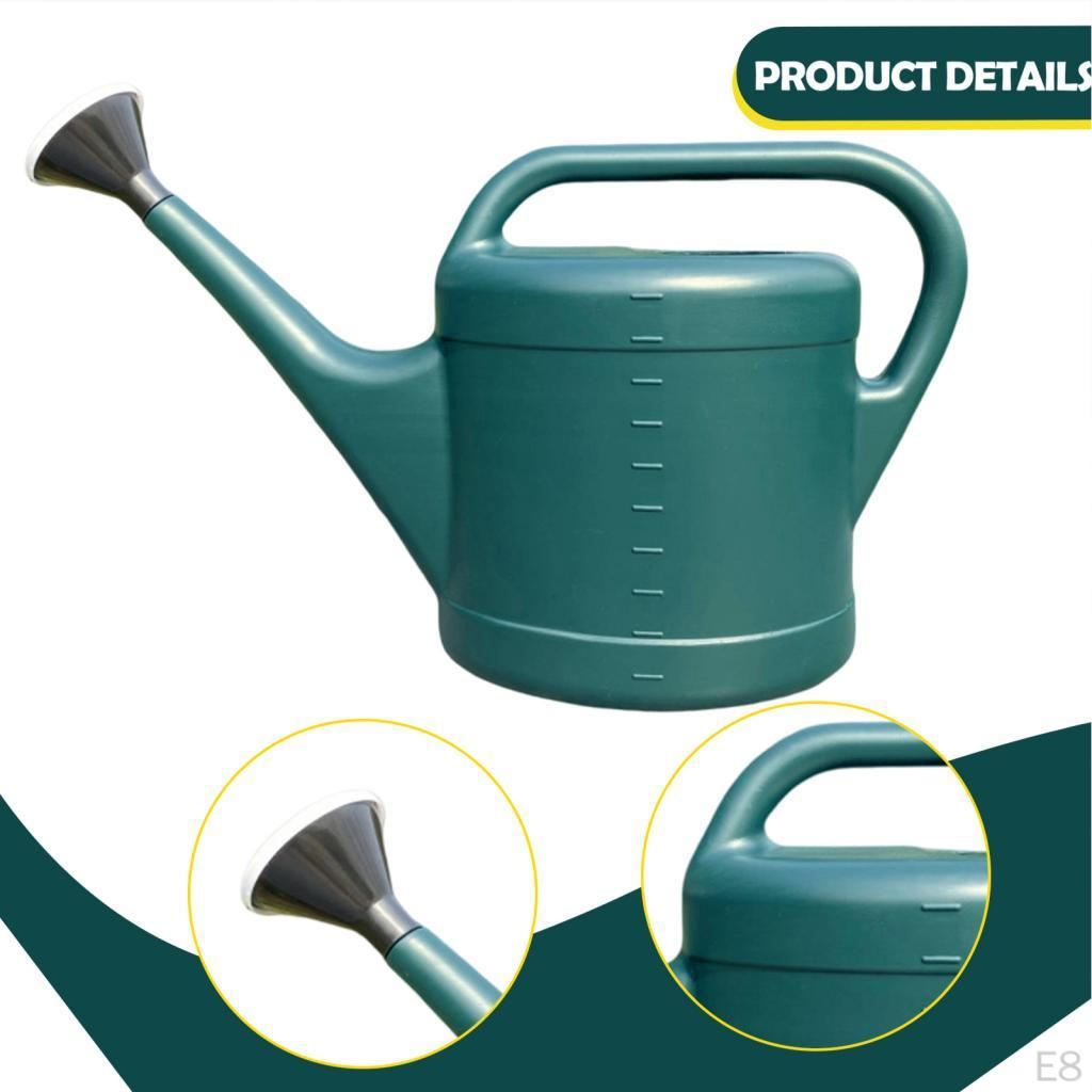 Garden Watering Can Flower Water Ergonomic Handle for Indoor Outdoor Pot Vegetables