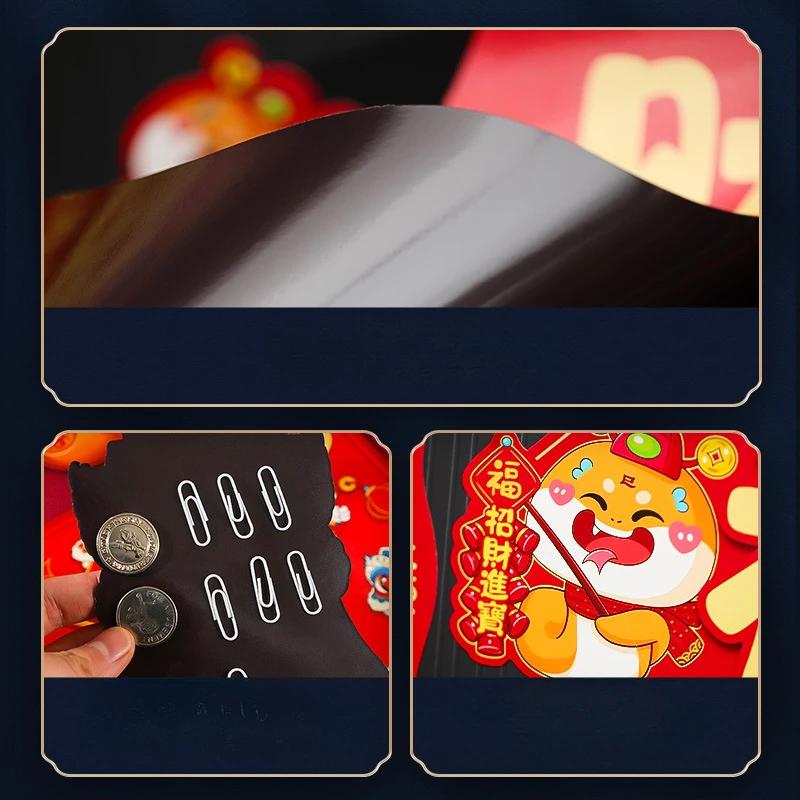 2025 Chinesische Frühlingssprüche Jahr der Schlange Dekorationen Chinesisches Mondneujahr Sprüche Fenster Tür Dekorationsmaterialien