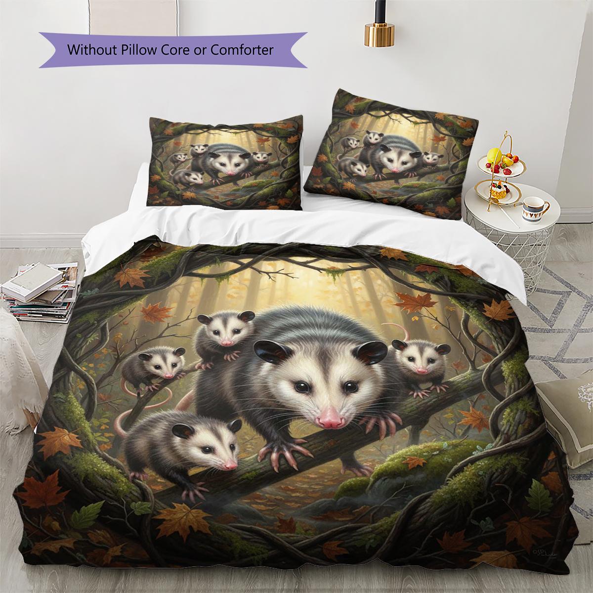 

Дитячий Плед-Ковдра Комплект Постільної Білизни Зворотний Бік Наволочка Домашній Декор Подарунок на День Народження (1 * підковдра + 2 * наволочка, без наповнювача) 135x200cm