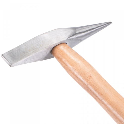 uxcell Electrician's Hammer, 10 oz Welding Chipping Hammer, Steel Tack Hammer with Wooden Handle for Repairs