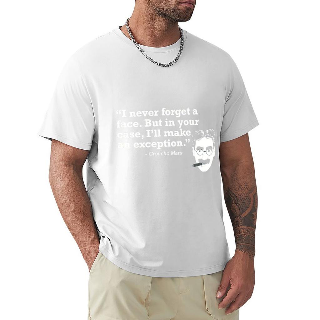 Groucho Quote Tshirt T Shirts For Unisex Pack White Tshirt