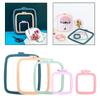 Adjustable DIY Square Household Needlework Art Craft Embroidery Hoops Cross Stitch Sewing Tools