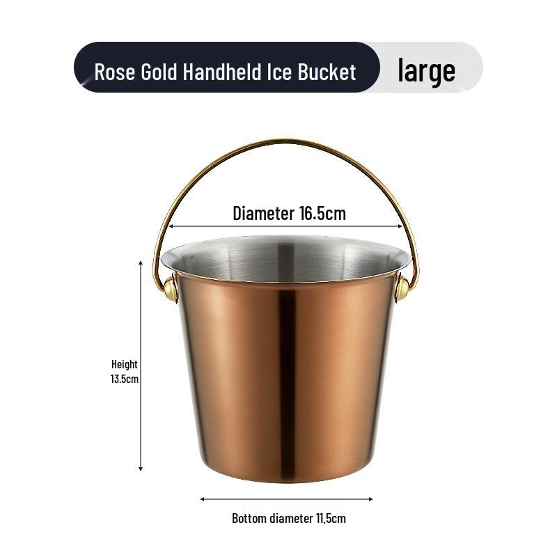 Eiskübel aus Edelstahl & Snackeimer im koreanischen Stil