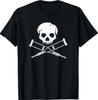 Jackass Skull and Crutches Graphic T-Shirt S-5XL