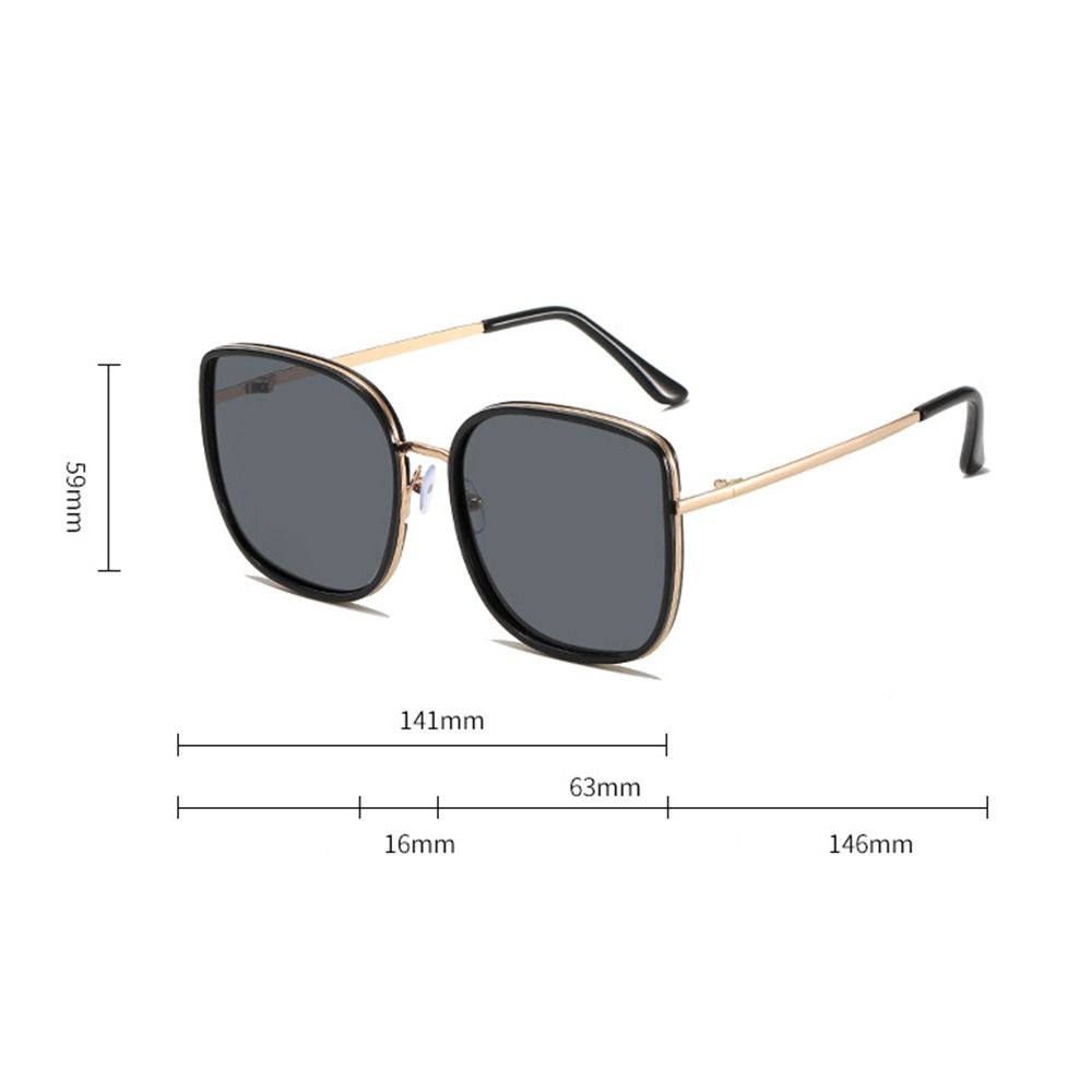 UV380 Protection Eyewear Big Frame Shades Trendy Oversized SunGlasses  for Women & Men