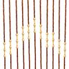 Bamboo Bead Curtain, String Door Curtains Beaded, Wooden Curtain for Doorway, Living Room, Balcony, Bathroom, Bedroom, Kitchen