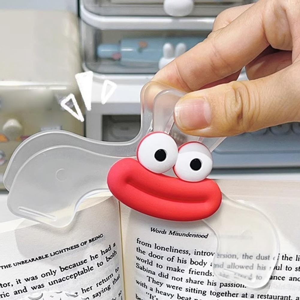 Book Clips For Reading Bag Clamps Portable Clip Binder Clips Storage Practical Clips Food Cute R8M2
