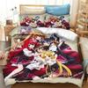 Anime High School DxD Bedding Set Printed Duvet Cover Pillowcase Single Double Style Queen King Size Sets