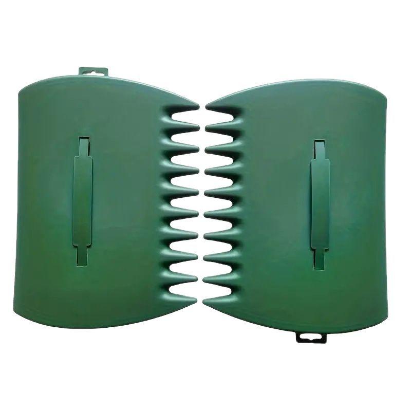 Outdoor Leaf Grabber Garden Plastic Rake, Leaf Collection Tool, Yard Leaf Scoop, Lightweight Durable Garden Cleaning Tool