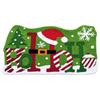 Christmas-themed Faux Cashmere Rug, Doormat, Floor Mat, Decorative Mat For Bathroom, Toilet, And Entryway.