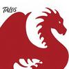 Talos Metal Mailbox Flag Replacement, Decorative Dragon Stake Sign, Winged Shape Ornament for Outdoor Mail Box Decoration