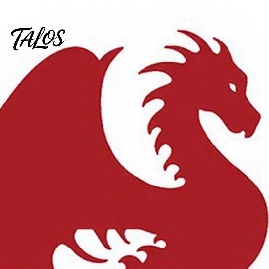 Talos Metal Mailbox Flag Replacement, Decorative Dragon Stake Sign, Winged Shape Ornament for Outdoor Mail Box Decoration