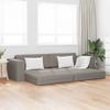 Taupe Sleeper Sofa 245 x 78 x 77 cm Fabric